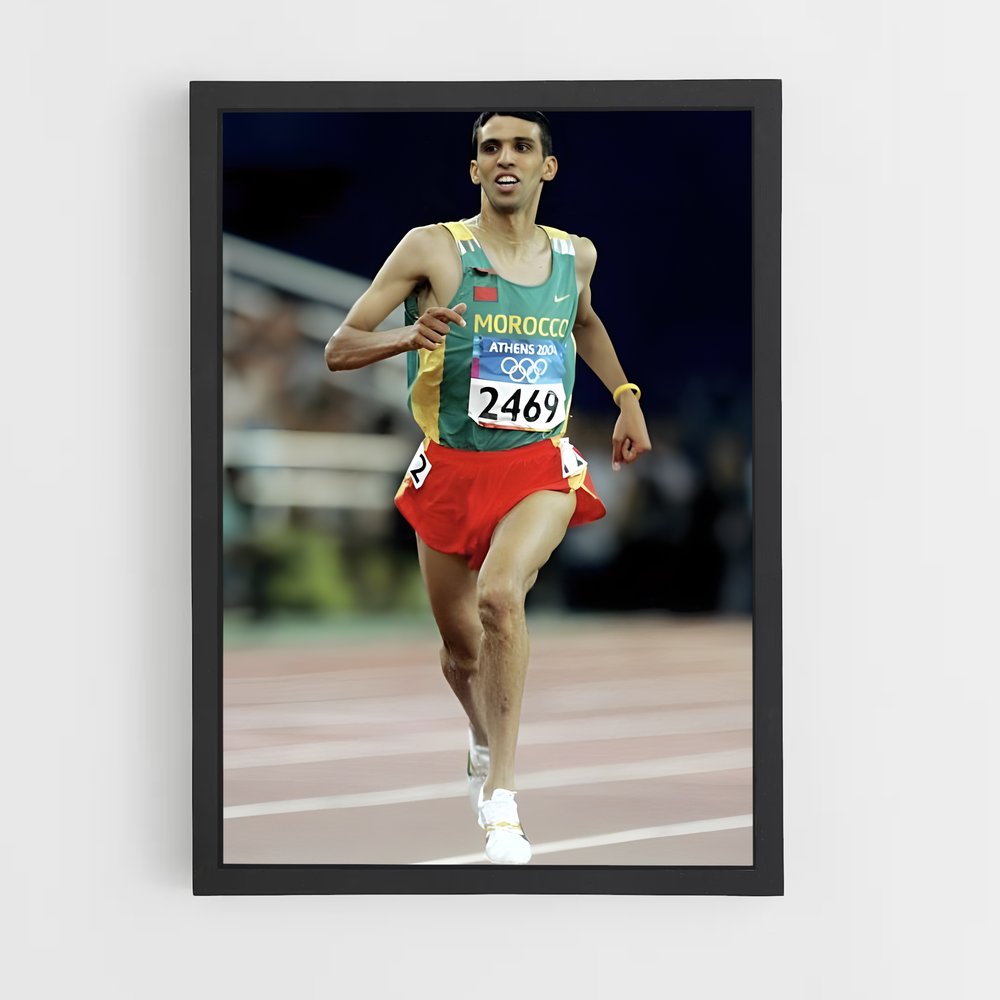 Poster L'Esprit du Sprint – affiche Athlétisme (vue 2)